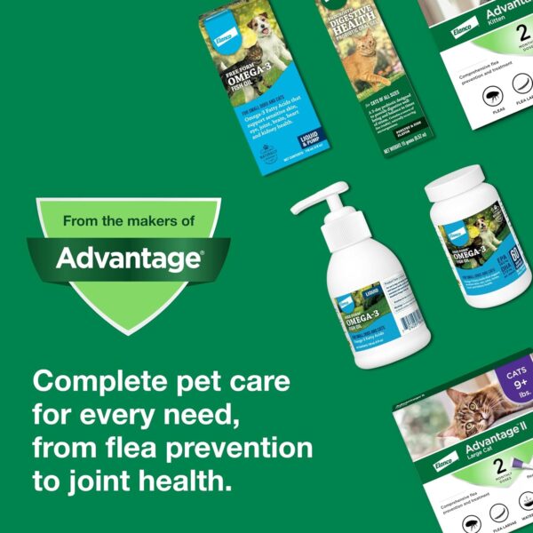 Advantage II Kitten Vet-Recommended Flea Treatment & Prevention | Cats 2-5 lbs. | 2-Month Supply - Image 9