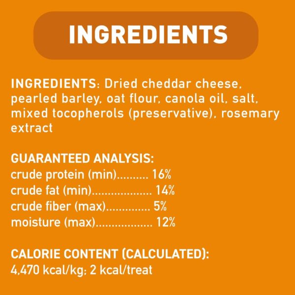 Cloud Star Tricky Trainers Soft & Chewy Dog Training Treats 14 oz Pouch, Cheddar Flavor, Low Calorie Behavior Aid with 360 treats - Image 10