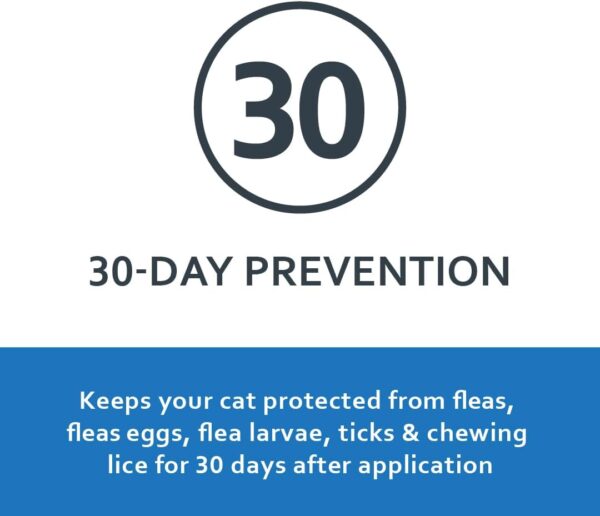 SENTRY Fiproguard for Cats, Flea and Tick Prevention for Cats (1.5 Pounds and Over), Includes 6 Month Supply of Topical Flea Treatments - Image 5