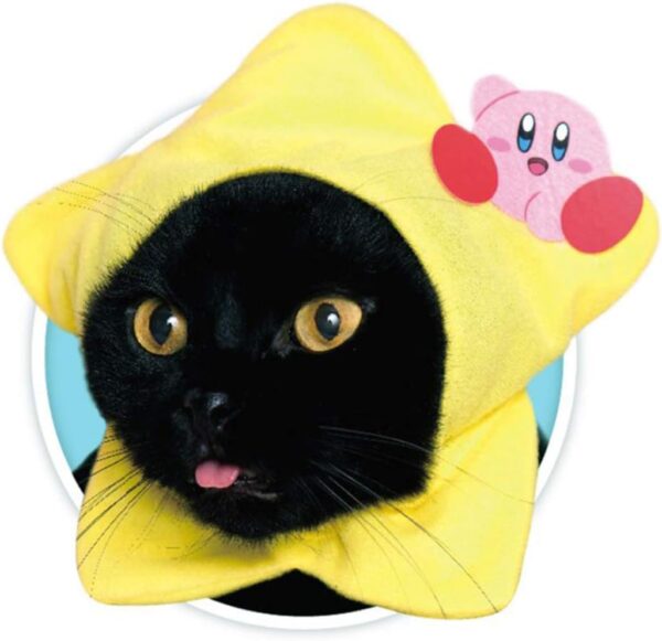 Kitan Club Cat Cap - Pet Hat Blind Box Includes 1 of 5 Cute Styles - Soft, Comfortable - Authentic Japanese Kawaii Design - Animal-Safe Materials, Premium Quality (Kirby) - Image 5