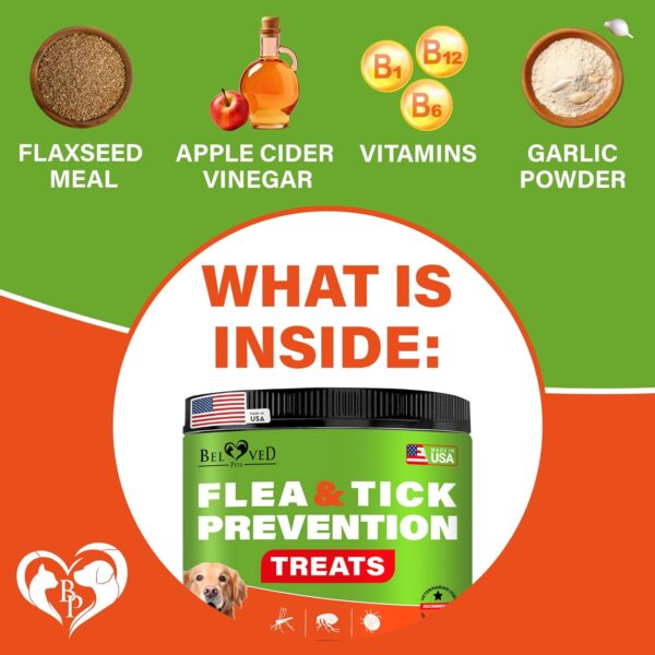 Flea and Tick Prevention Chewable Pills for Dogs - Revolution Oral Flea Treatment for Pets - Pest Control & Natural Defense - Chewables Small Tablets Made in USA (Chicken) - Image 5