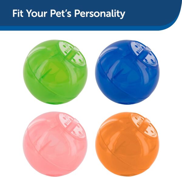 PetSafe SlimCat Meal-Dispensing Cat Toy, Great for Food or Treats, Blue, for All Breed Sizes, Color - Image 5