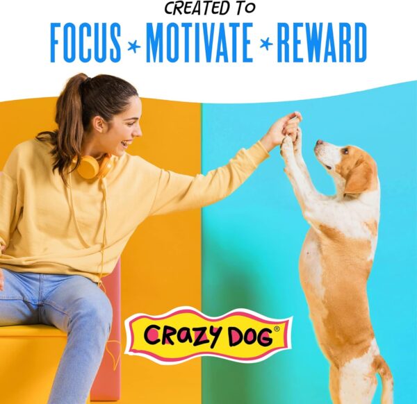 Crazy Dog Train-Me! Training Reward Dog Treats 16 Oz.,Chicken Regular - Image 7