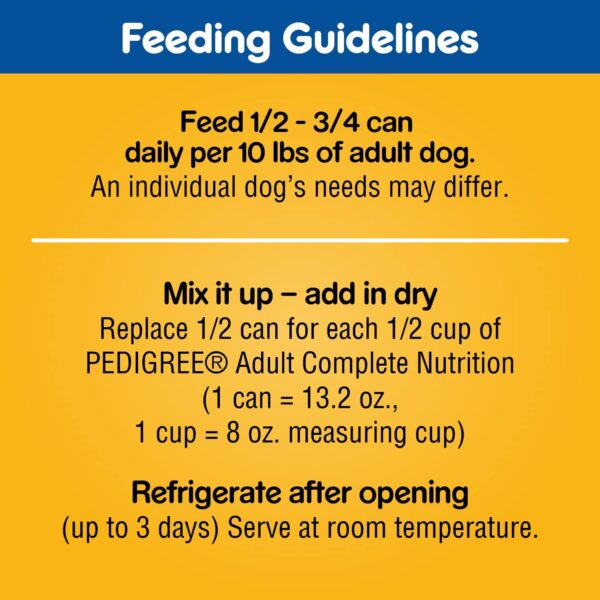 PEDIGREE CHOICE CUTS IN GRAVY Adult Canned Soft Wet Dog Food Variety Pack, with Beef and Country Stew, 13.2 oz. Cans (Pack of 12) - Image 6