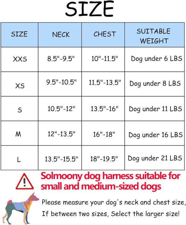 Dog Harness for Small Medium Large Dogs No Pull, Puppy Harness and Leash Set, Puppy Harness for Small Dogs, Step in Harness for Small Dogs, Small Dog Harness, mesh Dog Harness. (Pink, XS) - Image 6