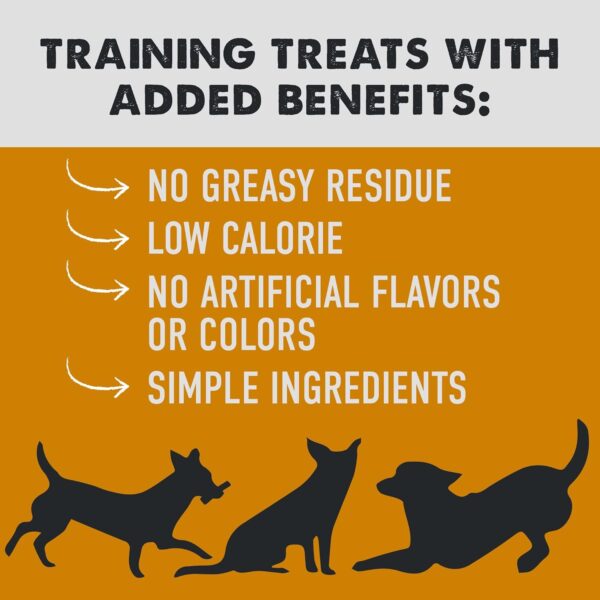 Cloud Star Tricky Trainers Soft & Chewy Dog Training Treats 14 oz Pouch, Cheddar Flavor, Low Calorie Behavior Aid with 360 treats - Image 8