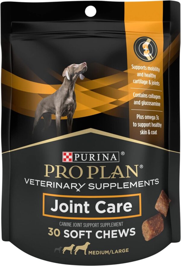 Purina Pro Plan Veterinary Joint Care Joint Supplement for Large Breed Dogs Hip and Joint Supplement - 5.29 oz. Pouch