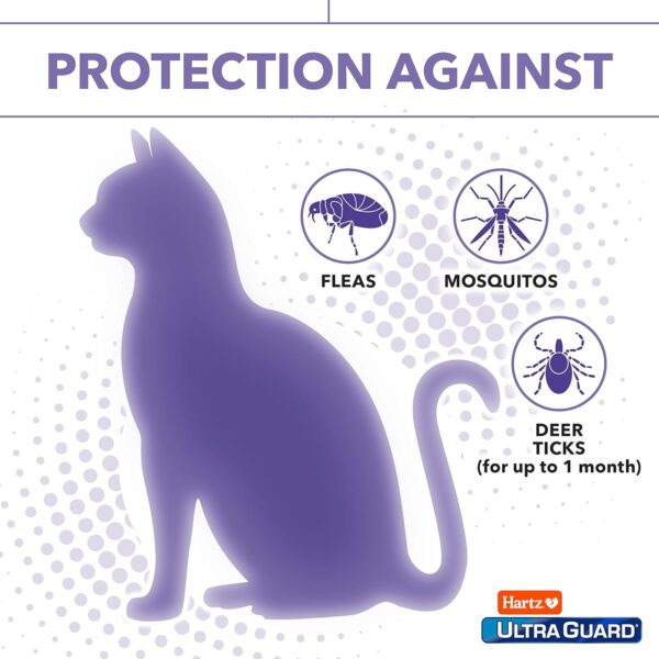 Hartz UltraGuard Topical Flea & Tick Prevention for Cats and Kittens - 3 Monthly Treatments - Image 4