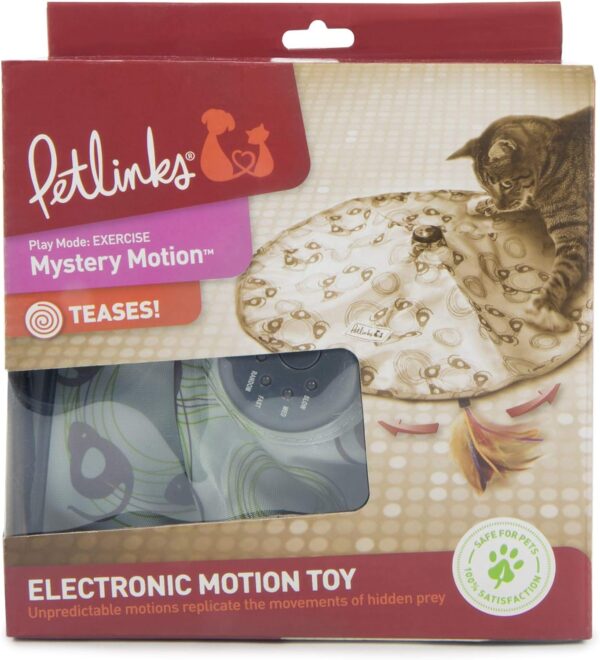 Petlinks Mystery Motion Concealed Electronic Motion Cat Toy, Battery Powered - Randomly Selected Color, One Size - Image 2