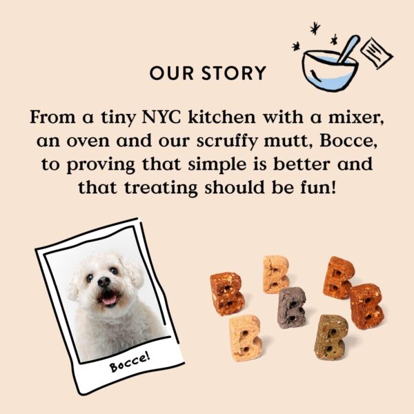 Bocce's Bakery Quack, Quack, Quack Training Treats for Dogs, Wheat-Free Dog Treats, Made with Real Ingredients, Baked in The USA, All-Natural & Low Calorie Training Bites, Duck & Blueberry, 6 oz - Image 5