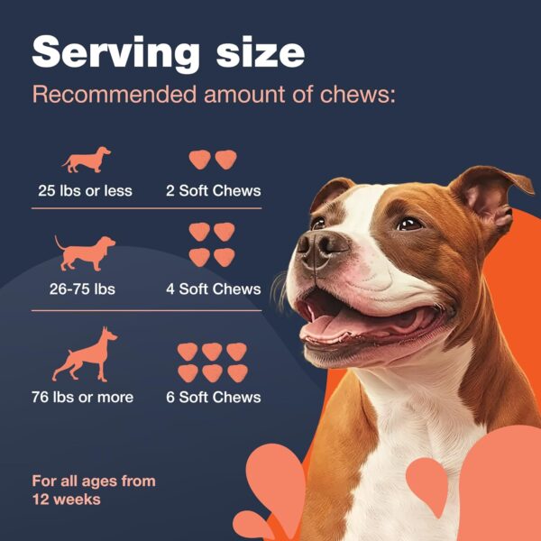 Glucosamine for Dogs - Hip and Joint Supplement Dogs - Glucosamine Chondroitin Dog Chews with MSM - Dog Hip and Joint Supplement - Hemp Hip and Joint Chews for Dogs - Mobility, Skin & Coat Health - Image 6