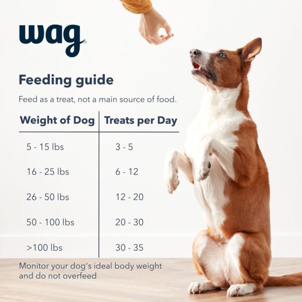 Amazon Brand – Wag Chicken Flavor Training Treats for Dogs, 1 lb. Bag (16 oz) - Image 6