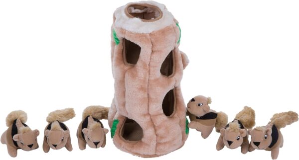 Outward Hound Hide A Squirrel Plush Dog Toy Puzzle, XL - Image 7