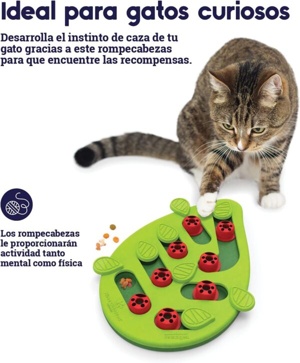 Catstages by Nina Ottosson Buggin' Out Puzzle & Play - Interactive Cat Treat Puzzle - Image 3