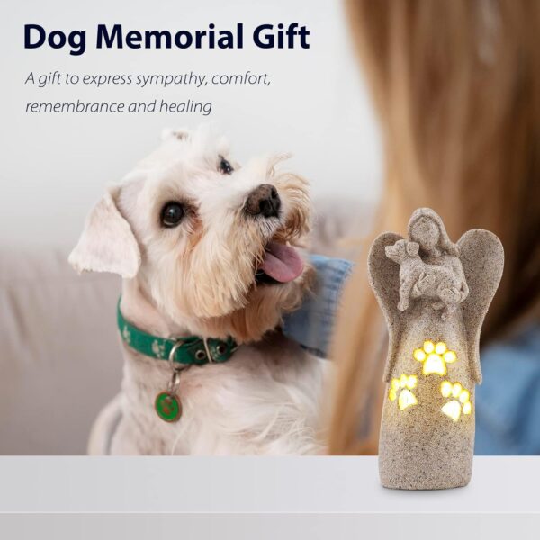 Dog Memorial Gifts, Candle Holder Statue, Pet Loss Gifts, Bereavement Gifts, Pet Sympathy Gifts - Image 2