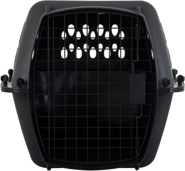 Petmate Pet Porter Dog Kennel 24", Dark Gray & Black, for Pets 15-20lbs, Made in USA - Image 2