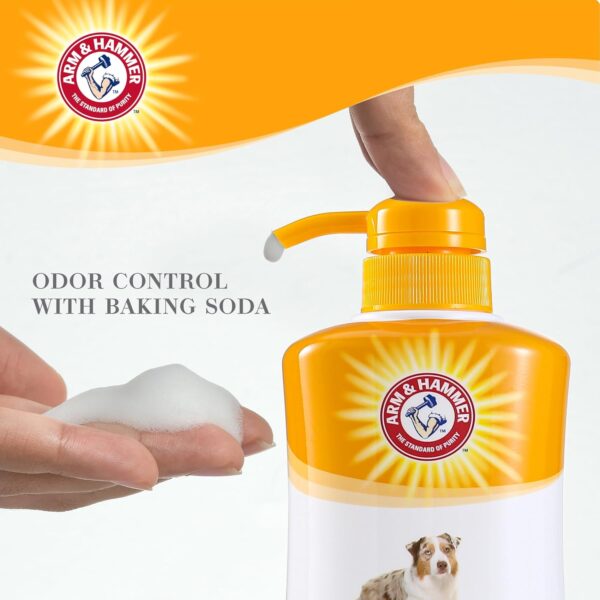 Arm & Hammer for Pets Ultra Fresh Itch Relief Shampoo with Oatmeal & Aloe Value Size with Pump 24oz | Great Smelling Dog Grooming Supplies, Dog Bathing Supplies, Dog Wash, Puppy Shampoo, Pet Shampoo - Image 4