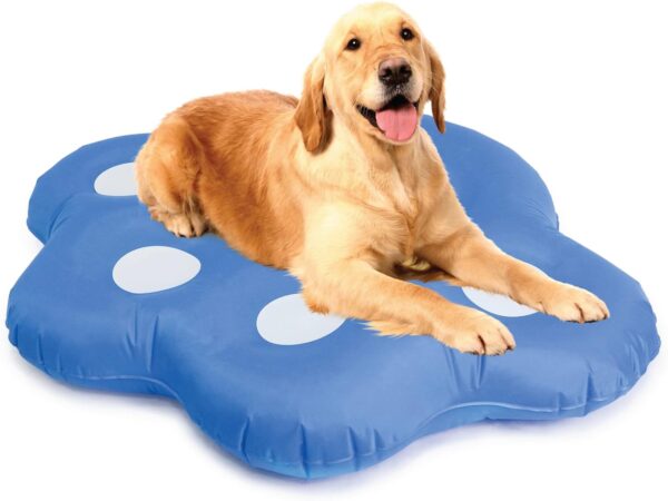 Milliard Dog Float for Pool, Inflatable Stay Dry Float for Large Dogs Up to 220 lb