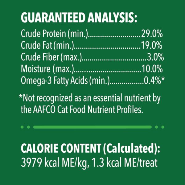 Greenies Feline Smartbites Skin & Fur Crunchy and Soft Natural Cat Treats, Salmon Flavor, 2.1 oz. Pack - Image 9