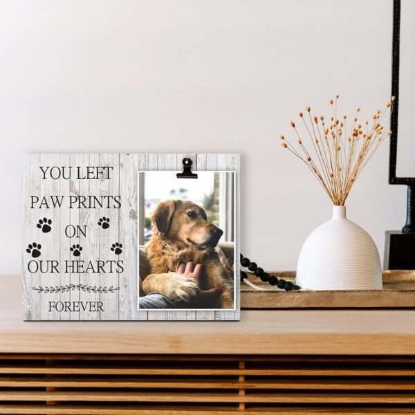 Pet Picture Frame Cat or Dog Frame 4x6 Memorial Pet Loss Picture Frame - Image 5