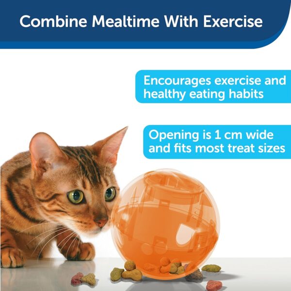 PetSafe SlimCat Meal-Dispensing Cat Toy, Great for Food or Treats,All Breed Sizes - Image 4