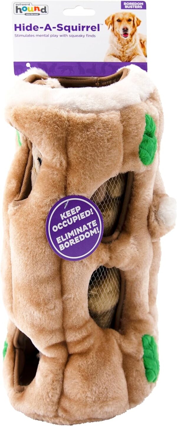 Outward Hound Hide A Squirrel Plush Dog Toy Puzzle, XL - Image 9