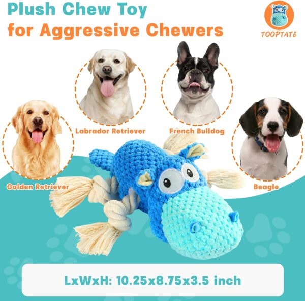 Dog Toys for Aggressive Chewers - Dog Toys to Keep Them Busy Squeaky Dog Toys for Large Dogs - Image 4