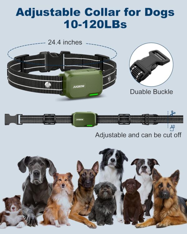 Dog Shock Collar - 3300FT Dog Training Collar with Remote Innovative IPX7 Waterproof with 4 Training Modes, Rechargeable E-Collar for All Breeds - Image 5