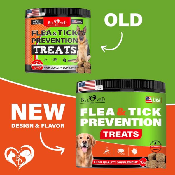 Flea and Tick Prevention Chewable Pills for Dogs - Revolution Oral Flea Treatment for Pets - Pest Control & Natural Defense - Chewables Small Tablets Made in USA (Chicken) - Image 2