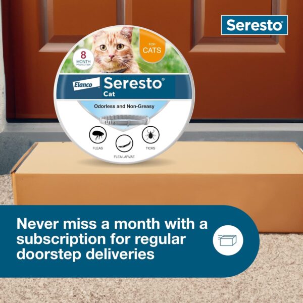 Seresto Cat Vet-Recommended Flea & Tick Treatment & Prevention Collar for Cats | 8 Months Protection - Image 7