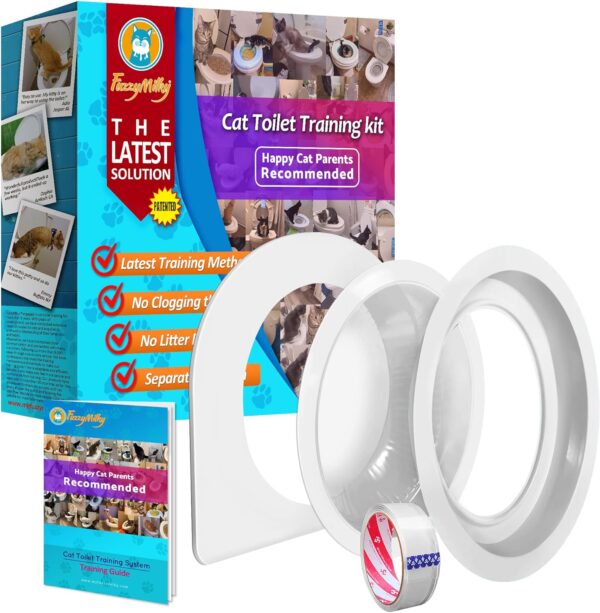 Cat Toilet Training System 2022 - Teach Cat to Use Toilet Cat Toilet Training Kit