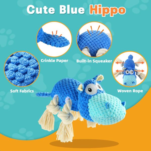 Dog Toys for Aggressive Chewers - Dog Toys to Keep Them Busy Squeaky Dog Toys for Large Dogs - Image 2