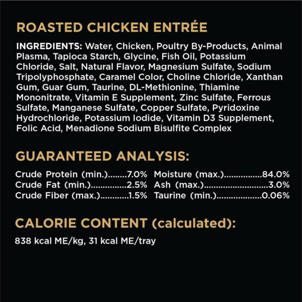 SHEBA Perfect Portions Cuts in Gravy Wet Cat Food Trays (12 Count, 24 Servings), Roasted Chicken and Tender Turkey Entrée, Easy Peel Twin-Pack Trays - Image 5