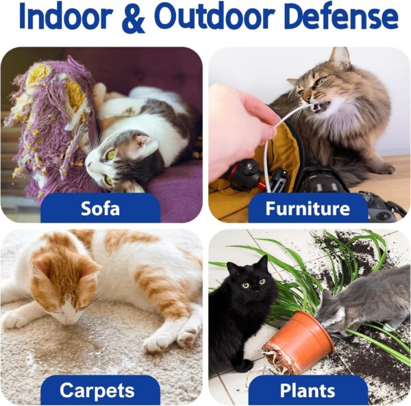 Cat Deterrent Spray. Cat Repellent Indoor for Cat and Kitten. Effective Cat Repellent Spray Training Aid for Furniture, Curtain, Sofa, Floor, Plant and More. Safe for Indoor & Outdoor Use. 120ML - Image 4