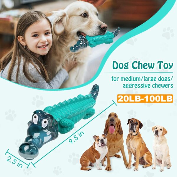 Dog Toys for Super Aggresive Chewers：Dog Toys for Large Dogs - Tough Dog Chew Toys - Indestructible Dog Toys for All Breed Sizes to Keep Them Busy - Image 2