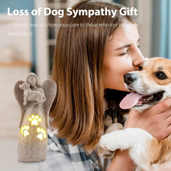 Dog Memorial Gifts, Candle Holder Statue, Pet Loss Gifts, Bereavement Gifts, Pet Sympathy Gifts - Image 3