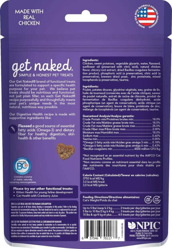 Get Naked 1 Pouch Furball Relief Soft Treats For Cats, 2.5 Oz(pack of 1) - Image 2