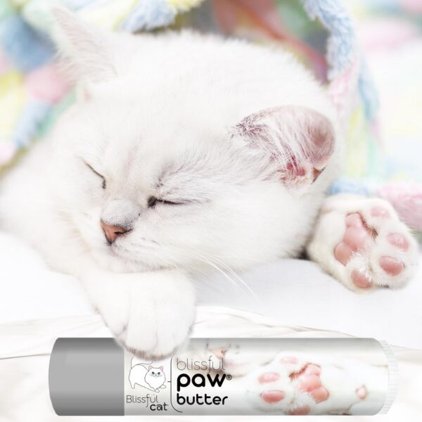 The Blissful Cat Paw Butter, Moisturizer for Dry Paw Pads, Softens and Protects a Rough Paw, Versatile, Lick-Safe Cat Paw Balm, 0.15 oz. - Image 7