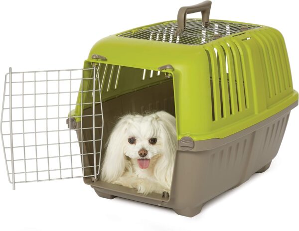 MidWest Homes for Pets Spree Travel Pet Carrier, Dog Carrier Features Easy Assembly and Not The Tedious Nut & Bolt Assembly of Competitors, Ideal for Small Dogs & Cats