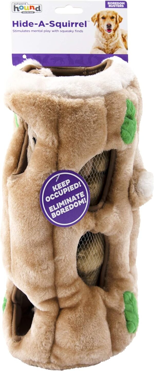 Outward Hound Hide A Squirrel Plush Dog Toy Puzzle, XL - Image 8