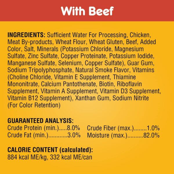 PEDIGREE CHOICE CUTS IN GRAVY Adult Canned Soft Wet Dog Food Variety Pack, with Beef and Country Stew, 13.2 oz. Cans (Pack of 12) - Image 12