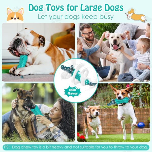 Dog Toys for Super Aggresive Chewers：Dog Toys for Large Dogs - Tough Dog Chew Toys - Indestructible Dog Toys for All Breed Sizes to Keep Them Busy - Image 5