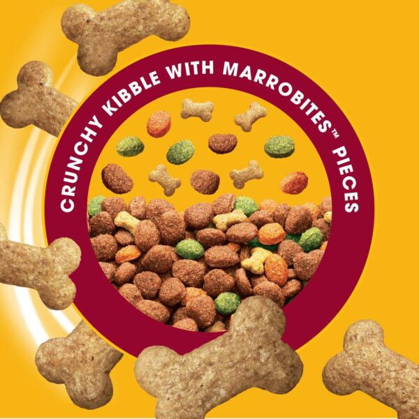 Pedigree with MarroBites Pieces Adult Dry Dog Food, Steak & Vegetable Flavor, 36 lb. Bag - Image 7