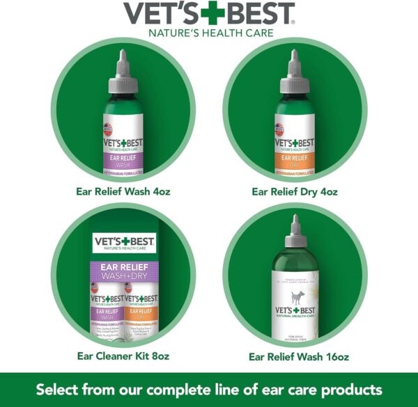 Vet's Best Dry Ear Relief for Dogs, 4 oz - Image 6