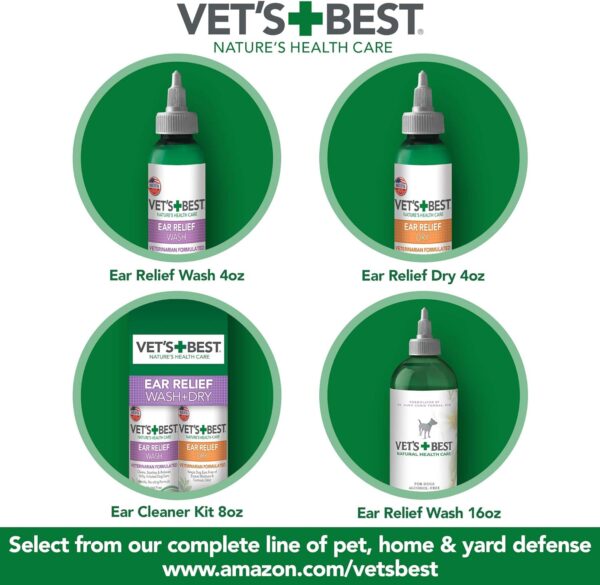 Vet's Best Dry Ear Relief for Dogs, 4 oz - Image 7