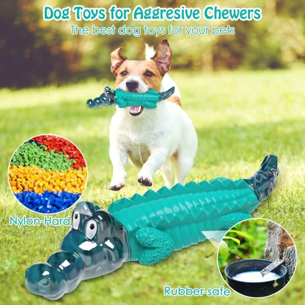 Dog Toys for Super Aggresive Chewers：Dog Toys for Large Dogs - Tough Dog Chew Toys - Indestructible Dog Toys for All Breed Sizes to Keep Them Busy - Image 3