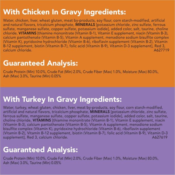 Purina Friskies Gravy Wet Cat Food Variety Pack, Tasty Treasures Prime Filets - (Pack of 24) 5.5 oz. Cans - Image 4