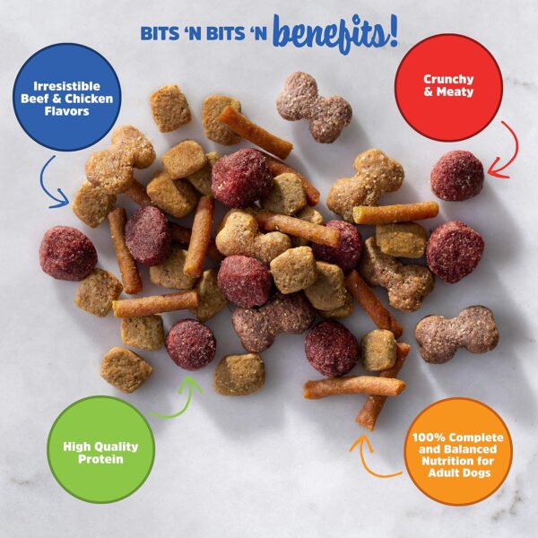 Kibbles 'N Bits Small Breed Mini Bits Savory Beef & Chicken Flavors Dog Food, 16-Pound(Pack of 1) - Image 7