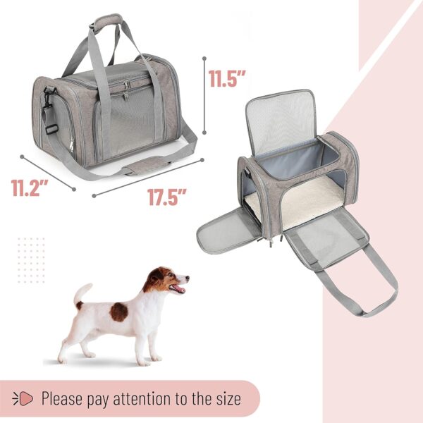 Mr. Pen- Pet Carrier, Cat Carrier, Dog Carrier, Cat Bag Carrier, Cat Travel Carrier, Soft Cat Carrier, Dog Travel Carrier, Pet Travel Carrier, Dog Soft-Sided Carriers, Cat Carrier Bag - Image 2