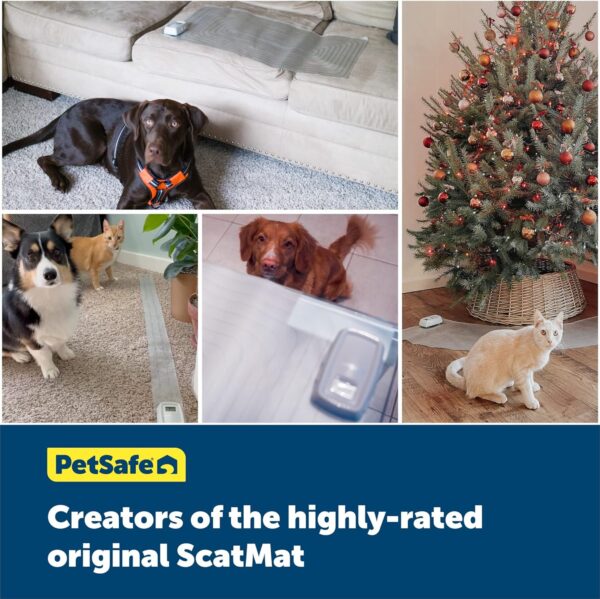 PetSafe ScatMat Indoor Training Mat, 7 Correction Modes, Protect Your Furniture, Training Tool for Dogs and Cats, Threshold Size Mat (46 in X 3 in) - Pet Proof Shelves, Mantles - Battery-Operated Mat - Image 6